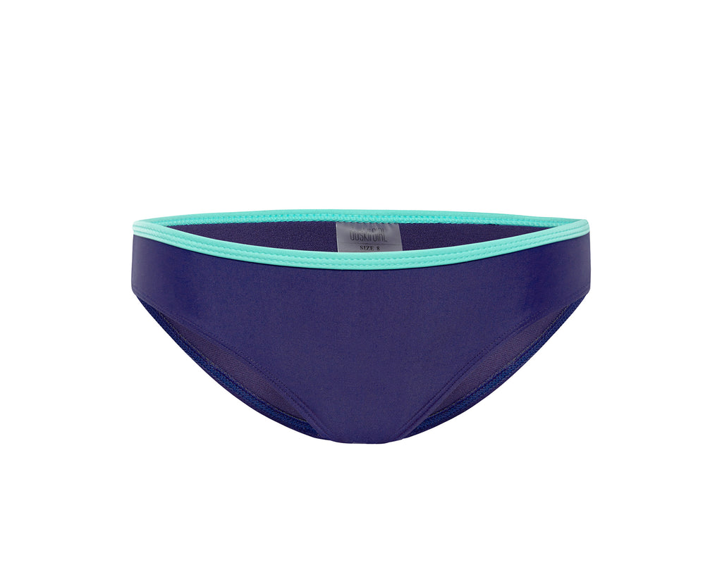 duskii Girl Darcy Regular Pant | Turquoise/Navy