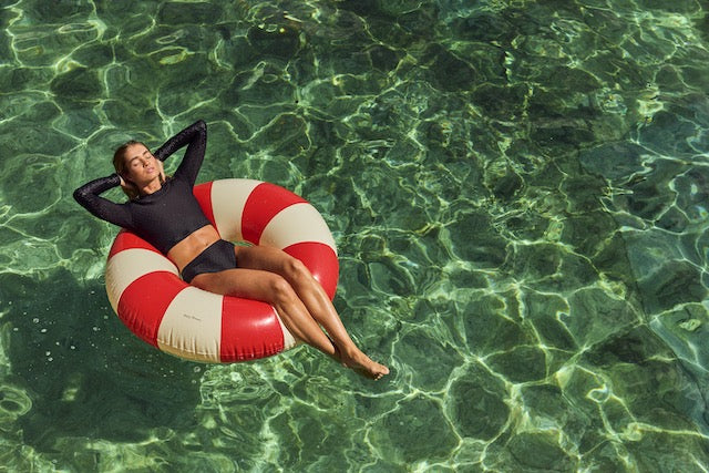 Long Sleeve Crop Top | Black