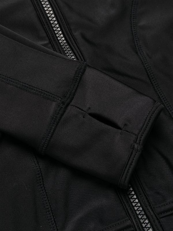 Long Sleeve Classic Panel Rash Top | Black
