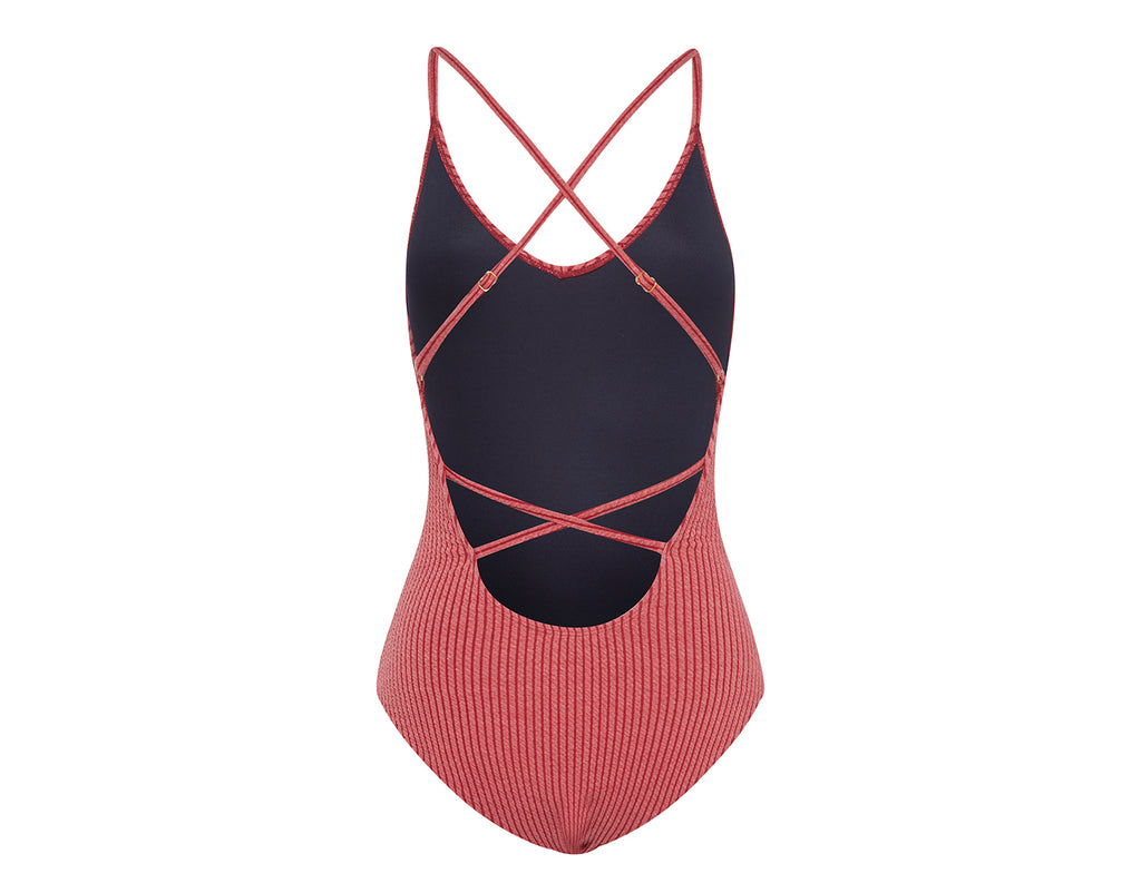 Margot One Piece Suit | Raspberry